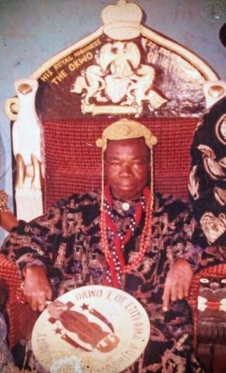 EZE / ELDER UFERE ILUM MBA (OKWO I OF ETITIAMA ANCIENT AUTONOMOUS KINGDOM, NKPORO)