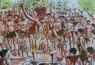 Estimate Age of Nkporo Between the victory over Afachima Achi and the first wave of settlement