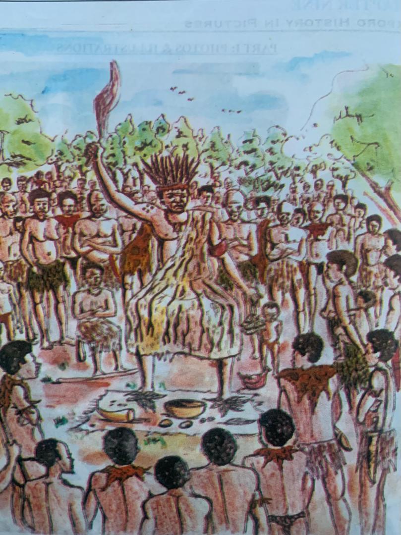 Estimate Age of Nkporo Between the victory over Afachima Achi and the first wave of settlement